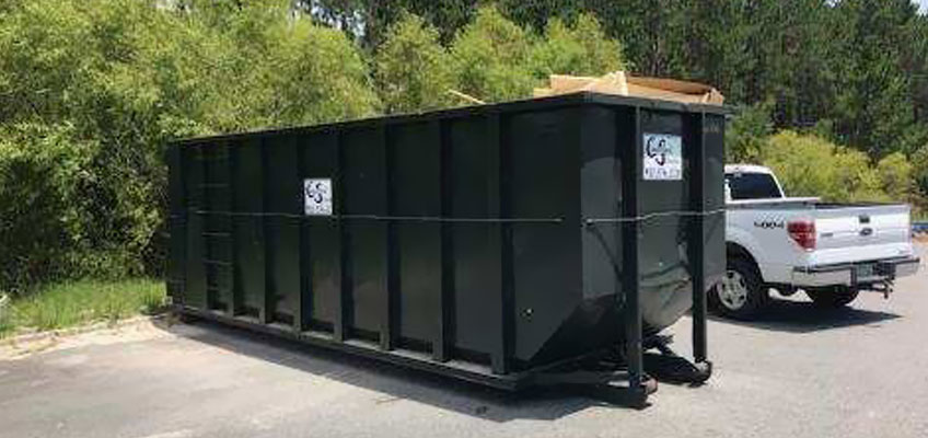 Cumberland Services Roll-off Container delivered direct to site